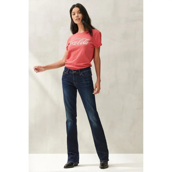 Lucky Brand Lolita Boot Cut Jean Dark Wash Woman Size 10 - Picture 5 of 12